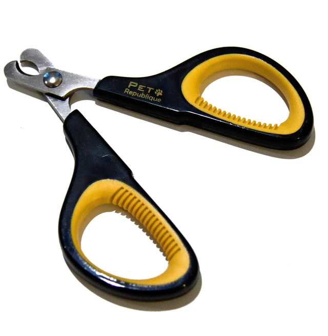 Alt view image 6 of 7 - Cat Nail Clippers Professional Stainless-Steel Nail Clipper for Cats, Kittens, Hamster, Rabbits, Birds, & Small Breed Animals Claw Trimmer (Black+Yellow)
