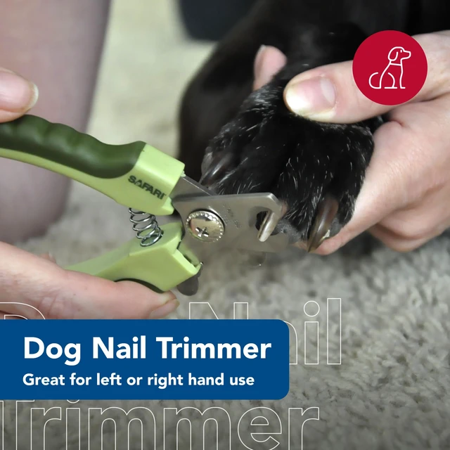 Alt view image 2 of 7 - Pet Safari Professional Dog Nail Trimmer - Dog Nail Clippers for Grooming - Dog Claw Care for Small & Large Dogs - Nail Trimmer - Pet Supplies for Dog Grooming - Standard, 5" x 1.5"