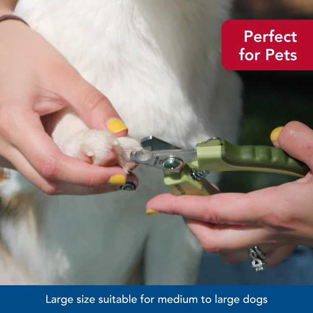 Alt view image 6 of 7 - Pet Safari Professional Dog Nail Trimmer - Dog Nail Clippers for Grooming - Dog Claw Care for Small & Large Dogs - Nail Trimmer - Pet Supplies for Dog Grooming - Standard, 5" x 1.5"