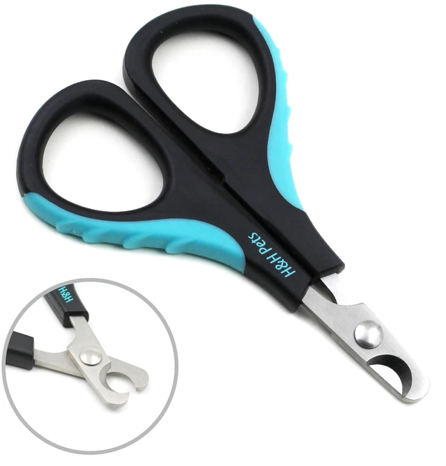 Alt view image 4 of 7 - Cat Nail Clipper - Professional Sharp Stainless Steel Claw Clipper Trimmer with Sturdy Non Slip Handles - For Small Animal & Cats Nail Cutter