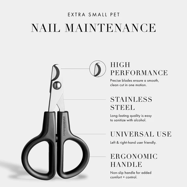 Alt view image 3 of 7 - X-Small Nail Clippers for Pets- Manual Professional Nail Trimmer