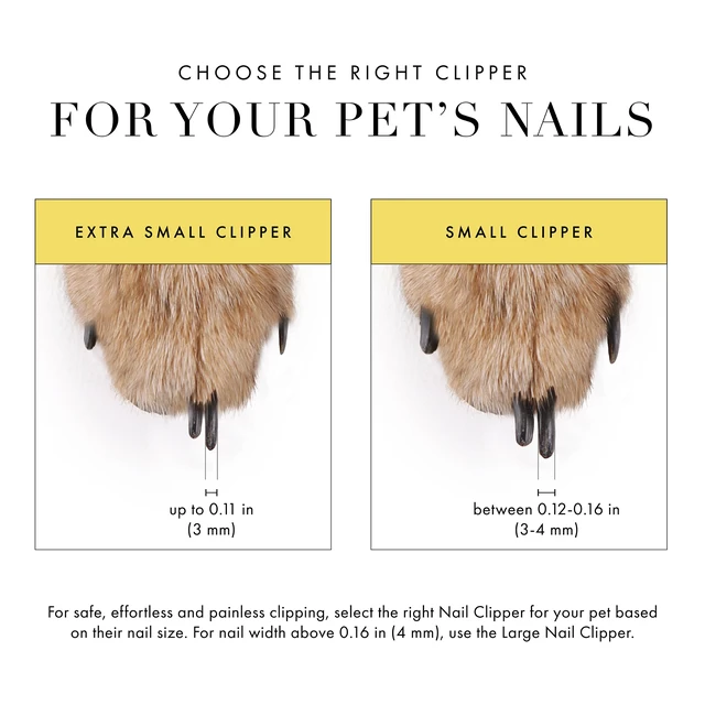 Alt view image 4 of 7 - X-Small Nail Clippers for Pets- Manual Professional Nail Trimmer