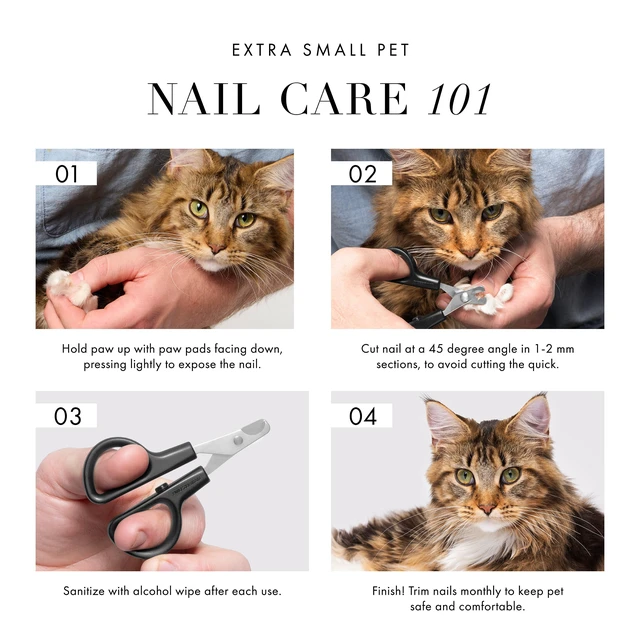Alt view image 5 of 7 - X-Small Nail Clippers for Pets- Manual Professional Nail Trimmer