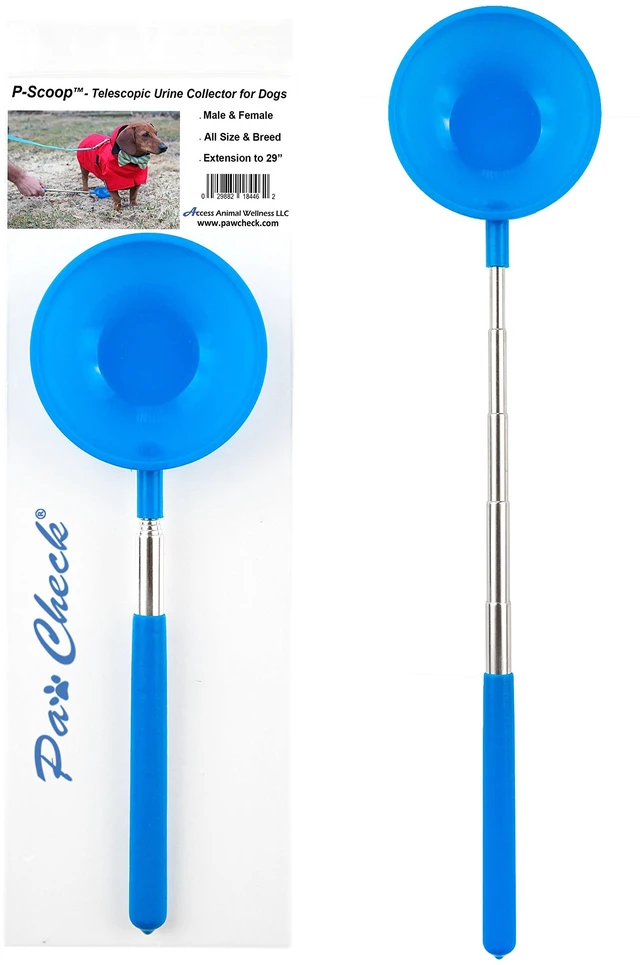 Main image of P-Scoop Dog Urine Collector - Reusable and Telescopic Dog Urine Catcher extends to 29"