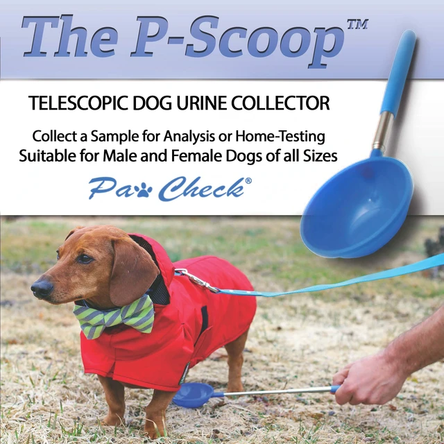 Alt view image 2 of 2 - P-Scoop Dog Urine Collector - Reusable and Telescopic Dog Urine Catcher extends to 29"