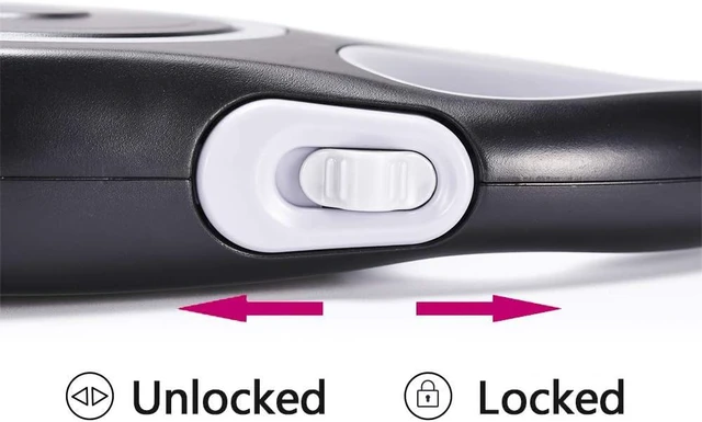 Alt view image 4 of 7 - Retractable Dog Leash,26 Foot Dog Walking Leash for Medium Large Dogs up to 110lbs, One Button Break & Lock, Heavy Duty No Tangle. Large