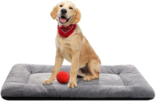 Main image of Dog Crate Pad Washable Dog Bed for Crate Medium Cozy Mat 36-Inch Gray | Ultra Soft Kennel Pad,Anti-Slip Bottom,Fits Most Metal Crates,Comfortable Sleeping Pet Mat