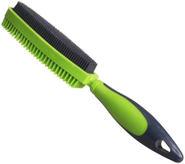 Main image of Rubber Pet Hair Remover Brush for Clothes, Couches & Pets