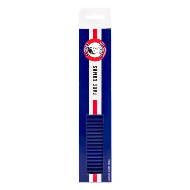 Alt view image 2 of 6 - Get Faded Anti-Static Heat Resistant Professional Hair Combs, 2-Pack Set