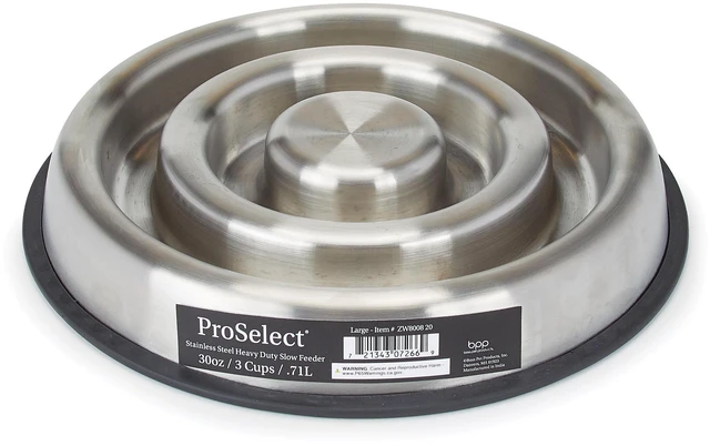 Main image of ProSelect Stainless Steel Heavy Duty Slow Feeder Large
