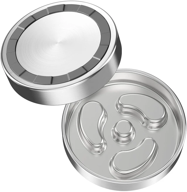 Main image of Slow Feeder Dog Bowls, 1Cup for Small Puppy, 1Pack | Food-Grade Double-Wall Stainless Steel, Heavy Duty with Non-Slip Rubber Base, Anti-Choking Puzzle Bowl to Slow Down Eating