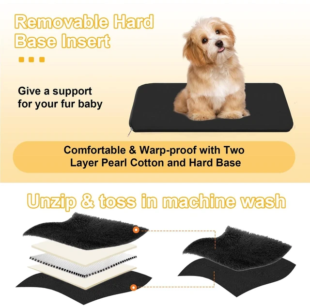 Alt view image 6 of 7 - Console Dog Car Seat for Small Dogs Cats Up to 11lbs, Anti-Collapse Pet Armrest Booster Seat with Soft Pillow,Non-Slip Seat Rails Hooks & Safety Belt, Portable Car Accessories for Pets Travel
