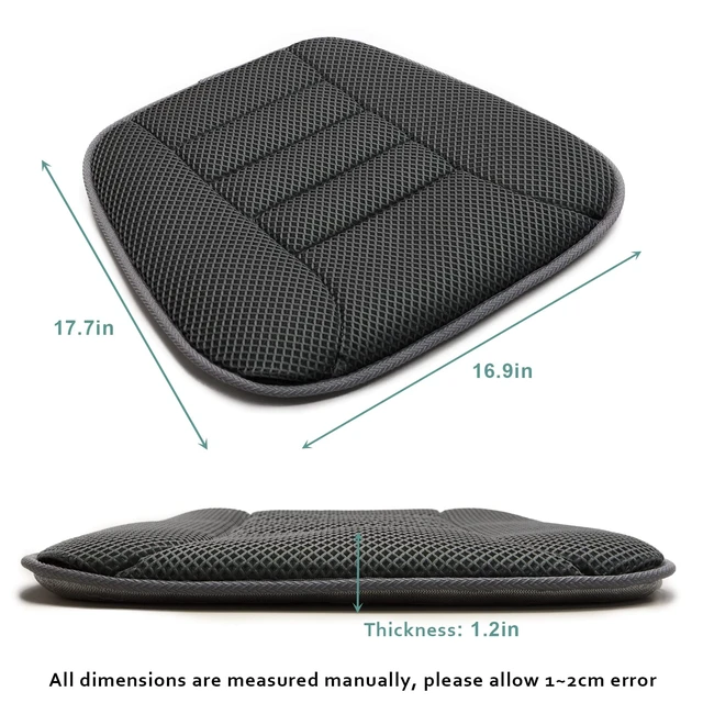 Alt view image 5 of 7 - Car Seat Cushion Breathable Mesh Non-Slip Comfort Seat Truck Office | Car Seat pad for Driving 3D Air Mesh Car Seat Protector Works with Truck SUV and Office Chair Home Quick Drying Washable