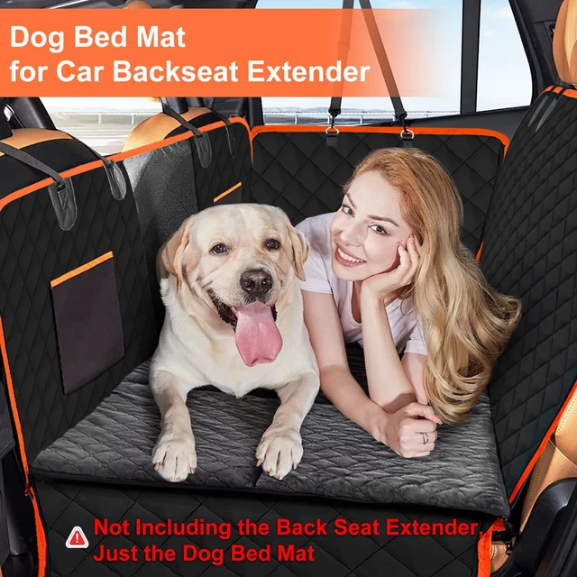 Alt view image 2 of 7 - Car Backseat Dog Mat, Comfortable Non-Slip Cushion Suitable for Travel Dog Bed and Pet Home Sofa Blanket, Custom Mat for Car Backseat Extender and Seat Cover (Gray 51.2 x 23.6in)