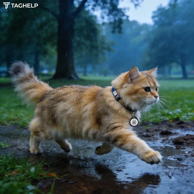 Alt view image 7 of 7 - QR Code Cat ID Tag for Collar, Smart Pet ID with Free Online Profile, Instant Scan to Contact Owner, Silent Anti-Lost Cat Tag, No App or Subscription, Black 1