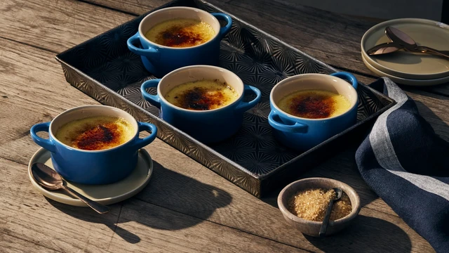 Alt view image 4 of 6 - Stoneware Mini Round Cocotte, 8 oz., Flame