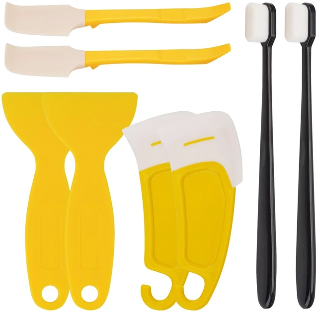 Main image of 8pcs UV Resin 3D Printer Must-Have Tools | Scrapers,Silicone Spatulas,Brushes for Resin Transfer Cleaning and Protection Release FEP Film Vat Tank (8PCS)