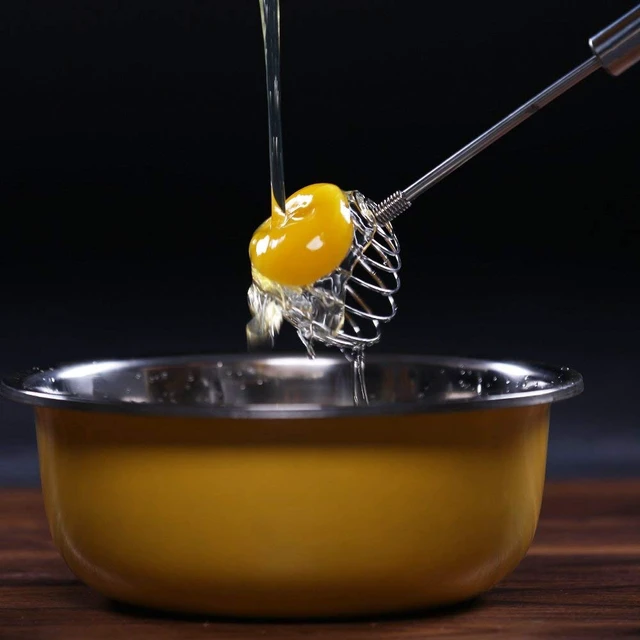 Alt view image 6 of 7 - Whisk, Stainless Steel Spring Whisk, Balloon Whisk Egg Beater for Blending, Whisking, Beating, or Stirring