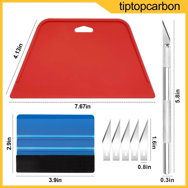 Alt view image 4 of 7 - Wallpaper Kit Wallpaper Smoothing Tool Wallpaper Tools for Peel and Stick on Contact Paper Hanging Vinyl Backsplash Window Film