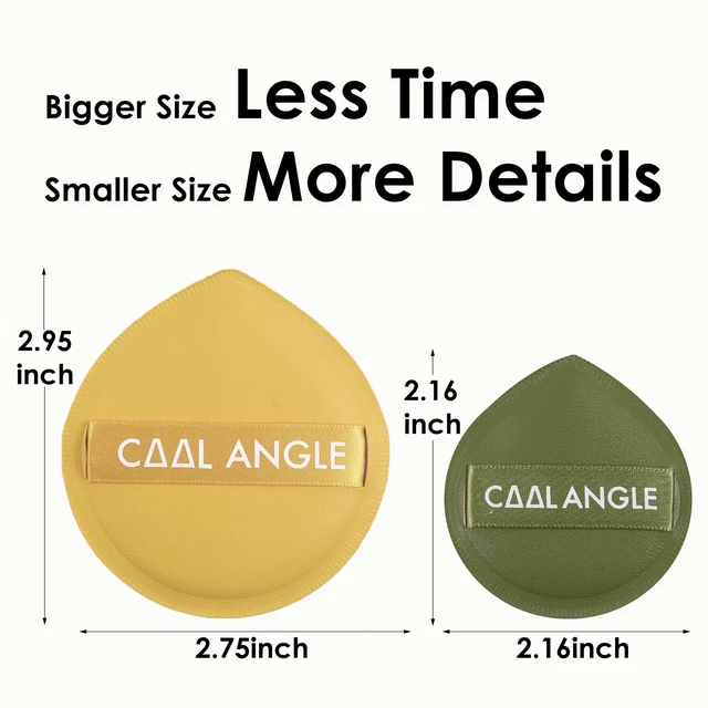 Alt view image 6 of 6 - Makeup Blender Sponges, Latex-Free, 5Pcs Medium Green | For Liquid Foundation And Powder, Wet Or Dry Application, Seamless Buildable Coverage, Reusable Soft Texture, Easy To Clean