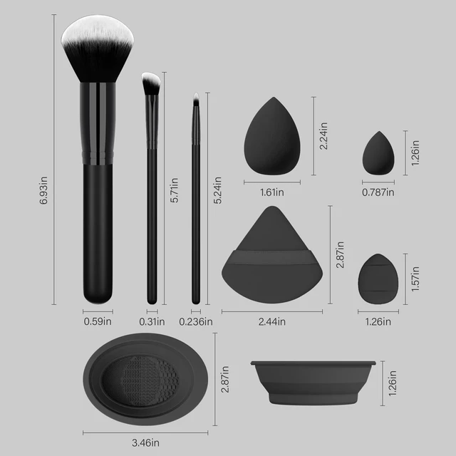 Alt view image 3 of 6 - Makeup Brushes 26 Pcs Makeup Kit,Foundation Brush Eyeshadow Brush Make up Brushes Set