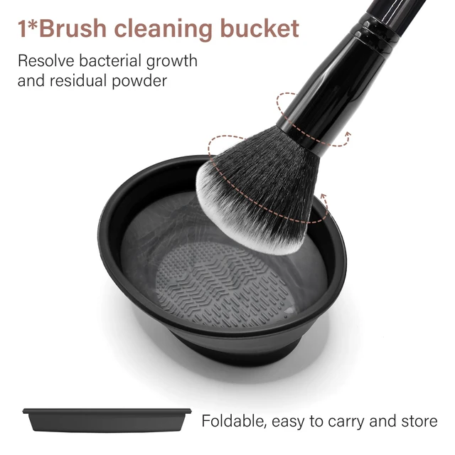 Alt view image 4 of 6 - Makeup Brushes 26 Pcs Makeup Kit,Foundation Brush Eyeshadow Brush Make up Brushes Set