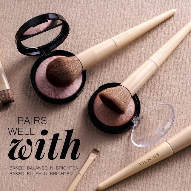 Alt view image 3 of 7 - Professional Makeup Brush Set with Travel Case 18 Pcs for Makeup Artists | Foundation Concealer Powder, Blush & Eyeshadow for Beginners Beauty Enthusiasts