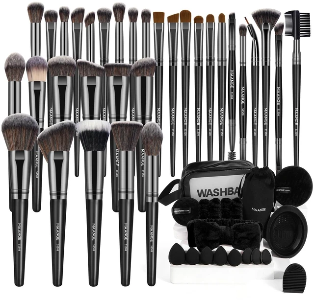 Main image of Makeup Brushes 54 Pcs Makeup Tool Set, Multi-functional Makeup Kit Premium Synthetic Brush Make up Brushes Set for Women Girl (Black, 54 Pcs)