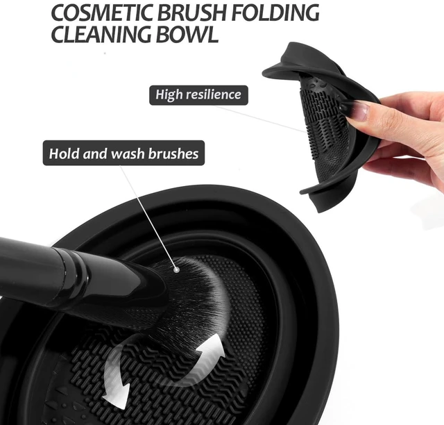 Alt view image 6 of 7 - Makeup Brushes 54 Pcs Makeup Tool Set, Multi-functional Makeup Kit Premium Synthetic Brush Make up Brushes Set for Women Girl (Black, 54 Pcs)