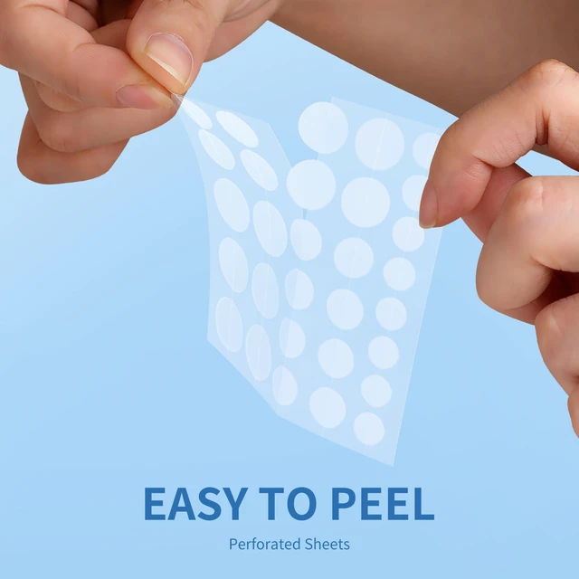 Alt view image 7 of 7 - Pimple Patches for Face, 4 Size 300 Counts Hydrocolloid Acne Patches | Pimple Patches for Covering Zits and Blemishes, Spot Stickers with Salicylic Acid, Tea Tree Oil & Calendula Oil