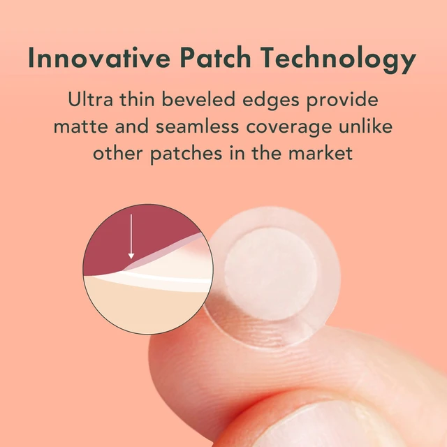 Alt view image 3 of 7 - Miracle Invisible Spot Cover Hydrocolloid Acne Pimple Patches (96 Ct) | Ultra-Thin Patch for Face, Absorbs Fluid From Blemishes, Facial Sticker, Korean Skin Care, Pore Care, 2 Sizes