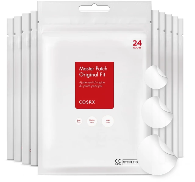 Main image of Acne Pimple Patches Absorbing Hydrocolloid Spot, 3 Size (240 Count) | Pimple Stickers for Blemishes and Zits Cover, Absorbs Zits & Blemish, Spot Stickers for Face and Body, Korean Skin Care