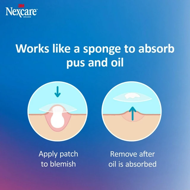 Alt view image 5 of 7 - Thin and Transparent Acne Patch, Skin Cover Absorbs Pus and Oil from Clogged Pores, Made with hydrocolloid, tab Allows for Easy Removal from Liner - 117 Pimple Patches