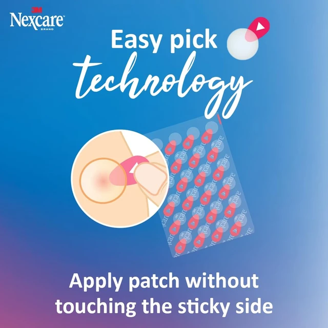 Alt view image 6 of 7 - Thin and Transparent Acne Patch, Skin Cover Absorbs Pus and Oil from Clogged Pores, Made with hydrocolloid, tab Allows for Easy Removal from Liner - 117 Pimple Patches