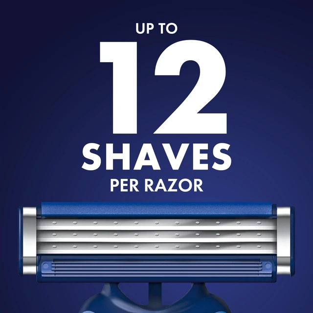Alt view image 5 of 7 - Sensor3 Comfort Disposable Razors for Men, 8 Count, Lubrastrip Glides Easily Over Your Skin