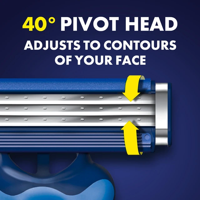 Alt view image 6 of 7 - Sensor3 Comfort Disposable Razors for Men, 8 Count, Lubrastrip Glides Easily Over Your Skin