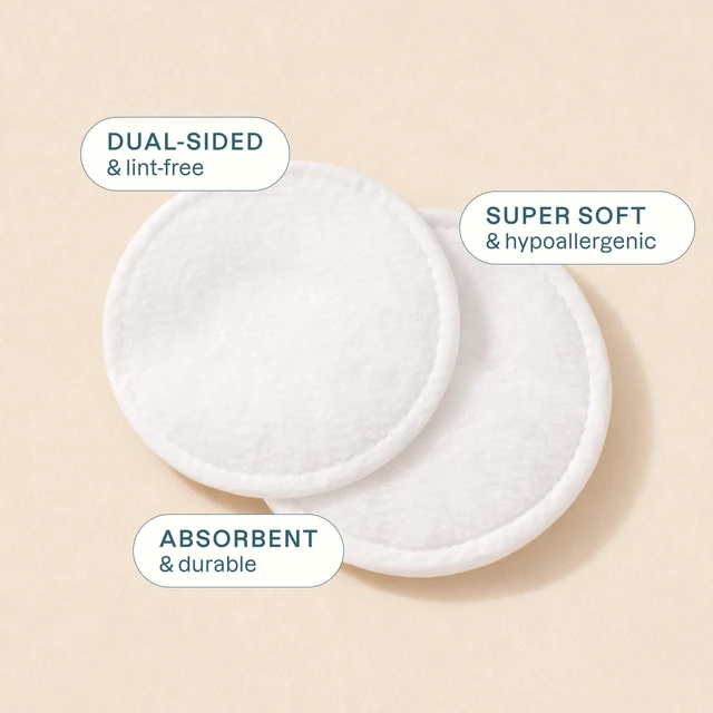 Alt view image 3 of 6 - My Cotton Premium Cotton Rounds for Face, Makeup Remover Pads, 1080 Count | 100% Pure, Lint-Free, Hypoallergenic, Soft & Absorbent for Toner & Serum, Gentle Facial Use, No Shedding