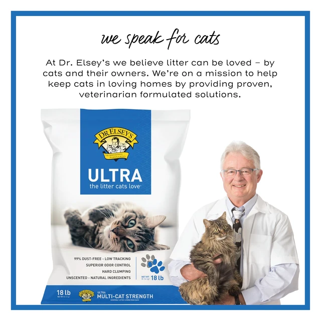 Alt view image 5 of 6 - Ultra Unscented Clumping Clay Cat Litter 18 lb Bag
