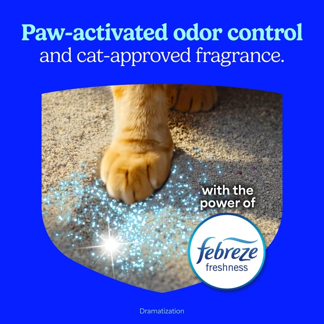 Alt view image 6 of 7 - Advanced Heavy Duty Multi Cat Clumping Cat Litter, 17.5 lb. | Heavy Duty, Odor Control, 3X Odor-Eliminating Carbon, Ammonia Block Technology, Compatible with Most Auto Litter Boxes