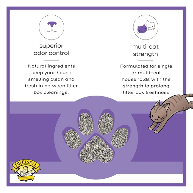 Alt view image 4 of 6 - Clean Tracks Clumping Clay Cat Litter 18 lb. Bag