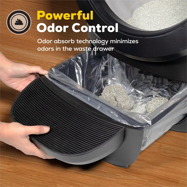 Alt view image 2 of 7 - Cat Odor Control Litter for Litter-Robot | Clumping litter for Litter Robot 4 and previous models, maintains strong clumps, multicat litter