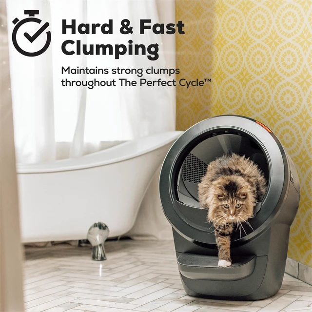 Alt view image 3 of 7 - Cat Odor Control Litter for Litter-Robot | Clumping litter for Litter Robot 4 and previous models, maintains strong clumps, multicat litter