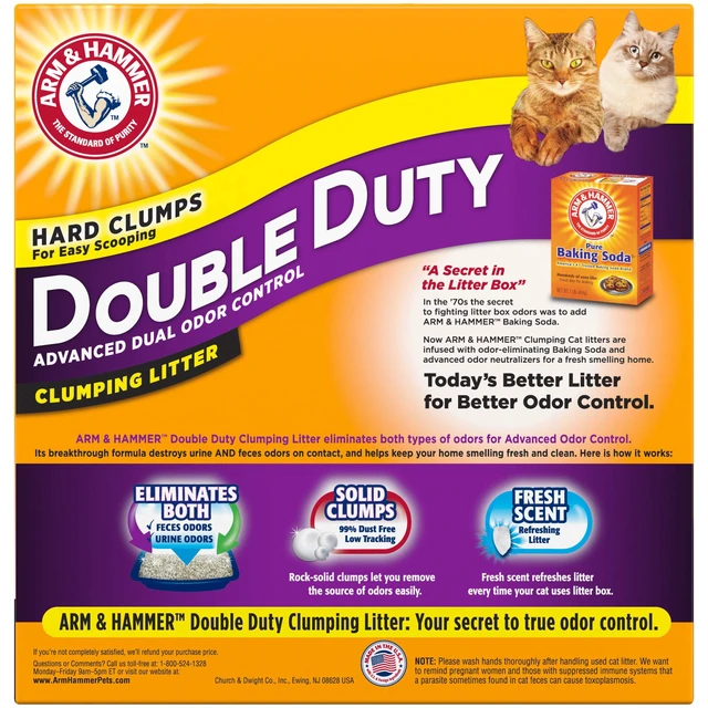 Alt view image 2 of 7 - Double Duty Litter, 14 Lbs (Packaging May Vary)