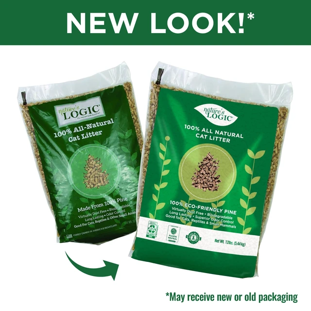 Alt view image 3 of 6 - Pine Pellet Cat Litter - 100% Natural - Unscented, 12 lb | 100% Natural Pine, Dust-free, Biodegradable, Safe for cats, kittens, reptiles & small pets, Highly absorbent, 12 lb bag