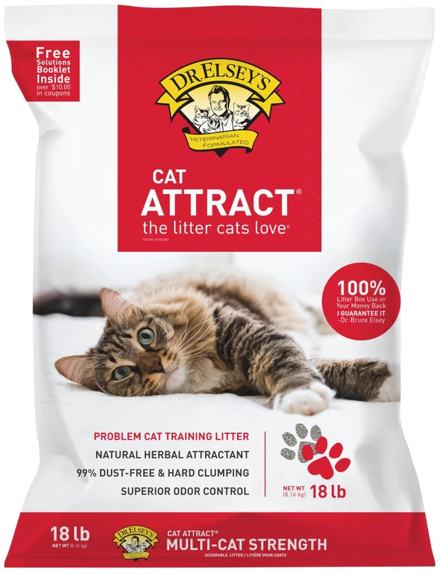 Main image of Cat Attract Clumping Clay Cat Litter 18-lb. Bag