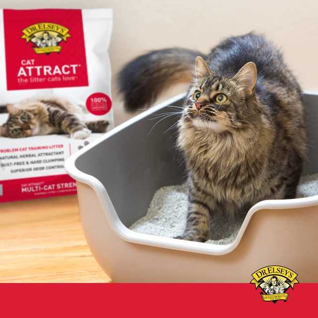 Alt view image 5 of 7 - Cat Attract Clumping Clay Cat Litter 18-lb. Bag