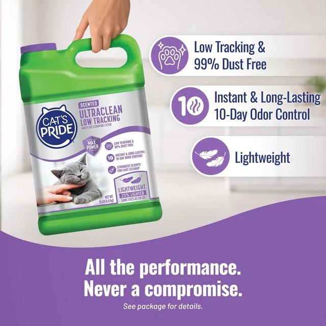Alt view image 4 of 7 - UltraClean Low Tracking Powerful Clumping Litter Scented 15lb