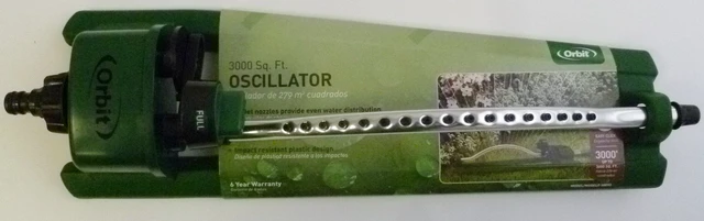 Alt view image 3 of 3 - SunMate Oscillator Sprinkler, 3000 Square Feet
