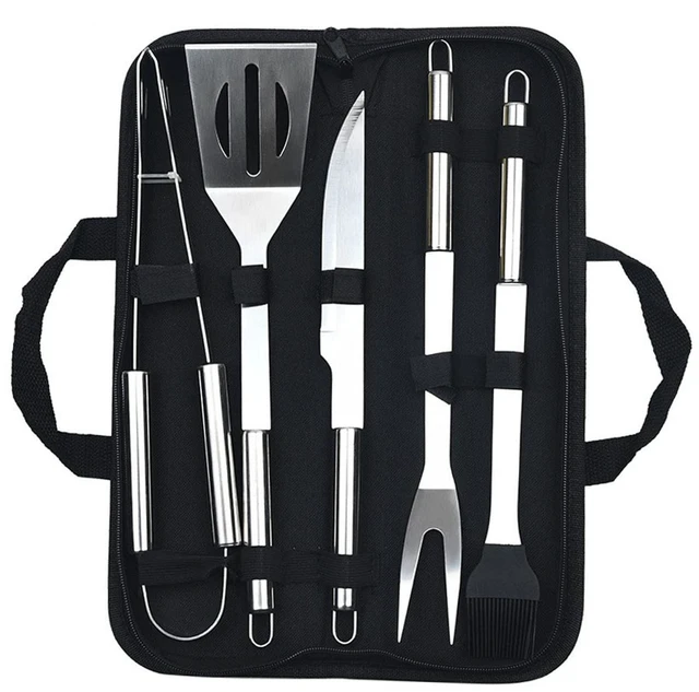 Main image of BBQ Grill BBQ Accessories, Stainless Steel Grill Tools Grilling Accessories Grill Set Barbecue Grill Accessories for Outdoor Grill, BBQ Tools Grill Utensils Grilling Tools