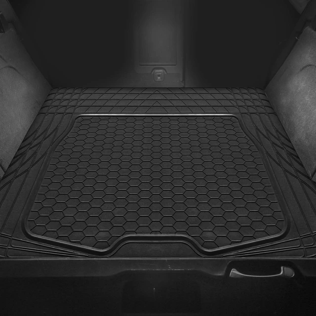 Alt view image 2 of 7 - ClimaProof Universal Cargo Mat All-Weather, Trimmable Trunk Mat (55" W x 31.5" D) Fits Most Cars, SUVs & Trucks Black